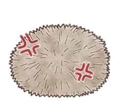 Cute hedgehog! sticker #14041471