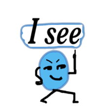 Trendy positive and negative word game-4 sticker #14041786