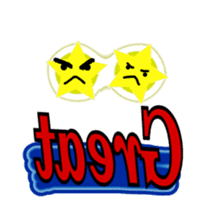 Trendy positive and negative word game-4 sticker #14041791