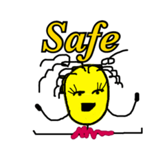 Trendy positive and negative word game-4 sticker #14041792