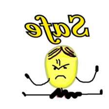 Trendy positive and negative word game-4 sticker #14041793