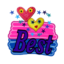 Trendy positive and negative word game-4 sticker #14041798