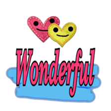 Trendy positive and negative word game-4 sticker #14041800