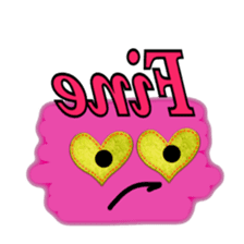 Trendy positive and negative word game-4 sticker #14041803