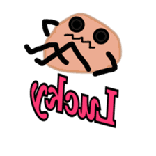 Trendy positive and negative word game-4 sticker #14041807