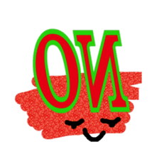 Trendy positive and negative word game-4 sticker #14041811