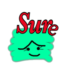 Trendy positive and negative word game-4 sticker #14041812