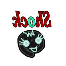 Trendy positive and negative word game-4 sticker #14041815