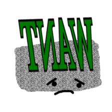 Trendy positive and negative word game-4 sticker #14041817