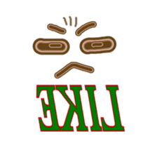 Trendy positive and negative word game-4 sticker #14041821