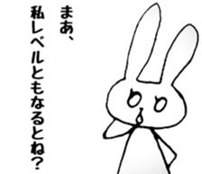 mesu usagi 3 sticker #14042225