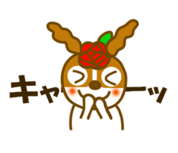 Cavalier dog winter and spring sticker #14042260