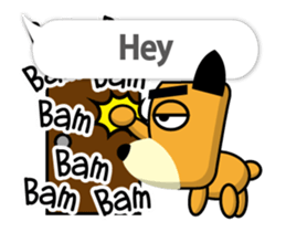 TF-Dog Animation 2 ( English ) sticker #14042288