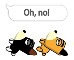 TF-Dog Animation 2 ( English ) sticker #14042294