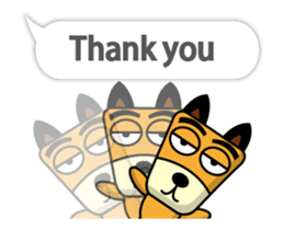 TF-Dog Animation 2 ( English ) sticker #14042302
