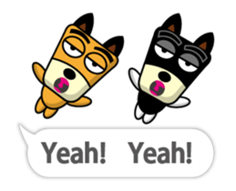 TF-Dog Animation 2 ( English ) sticker #14042304