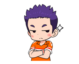 CHEERING BOYS sticker #14042587