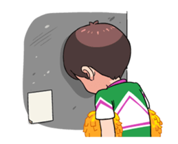 CHEERING BOYS sticker #14042588