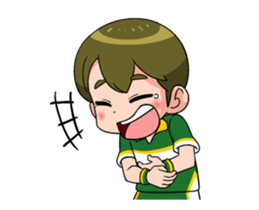 CHEERING BOYS sticker #14042593