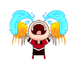 CHEERING BOYS sticker #14042594