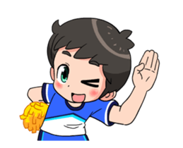 CHEERING BOYS sticker #14042595