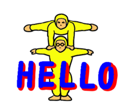 Tights-Man 1 sticker #14042851