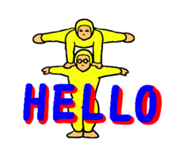 Tights-Man 1 sticker #14042851