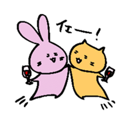 hebereke usagui part4 sticker #14042934