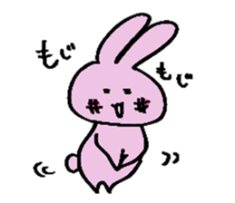 hebereke usagui part4 sticker #14042944