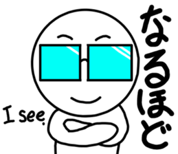 Only for glasses sticker #14043035