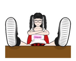 Move! Appropriate Mika...5 (daily basis) sticker #14043320