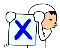 Friends playing with costumes sticker #14043391