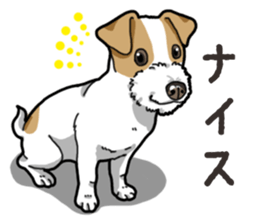 Wanko-Biyori JRT-Jack Russell terrier sticker #14043720