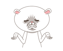 Strange Bunny Animated sticker #14044046