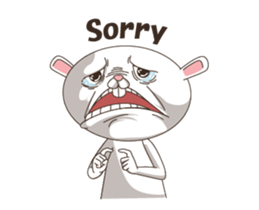 Strange Bunny Animated sticker #14044056