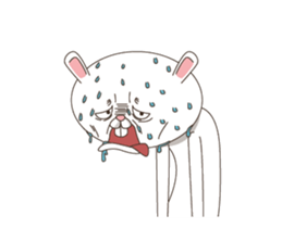 Strange Bunny Animated sticker #14044059