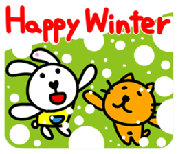 Xmas&New Year COOL DOG sticker #14044406