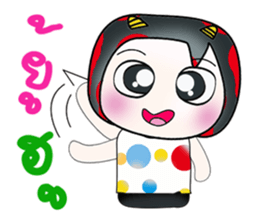 Hello!! My name is Gunta. ^___^ sticker #14044607