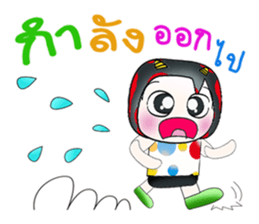 Hello!! My name is Gunta. ^___^ sticker #14044612