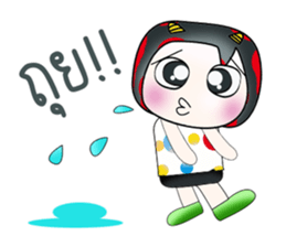 Hello!! My name is Gunta. ^___^ sticker #14044628