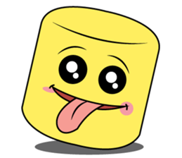 Mash The Marshmallow sticker #14044772