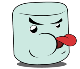Mash The Marshmallow sticker #14044800