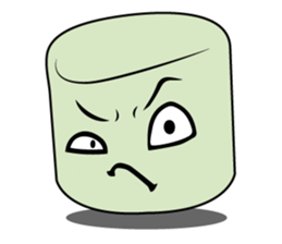 Mash The Marshmallow sticker #14044805