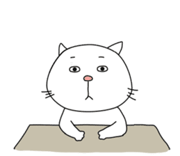 Civil servant cat 3 sticker #14044975