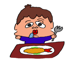 Akibun and friends sticker #14045583