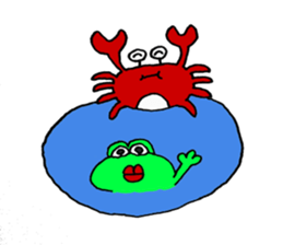 Akibun and friends sticker #14045592