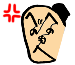 Hiragana Samurai sticker #14045607