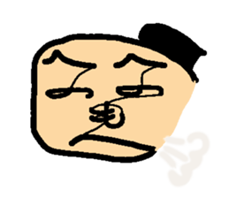 Hiragana Samurai sticker #14045611