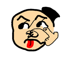 Hiragana Samurai sticker #14045613