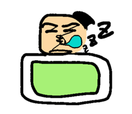 Hiragana Samurai sticker #14045614